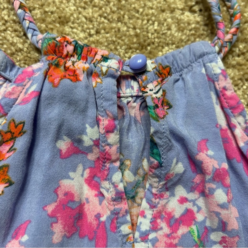 Old Navy Girls Sleeveless Floral Dress